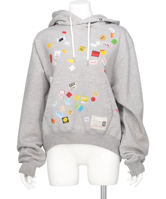 Maison MIHARA YASUHIRO(メゾンミハラヤスヒロ) PRICE STICKER HOODIE