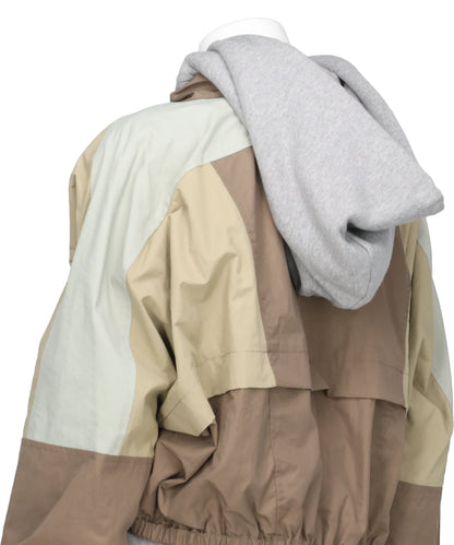 LAYERED NYLON PARKA
