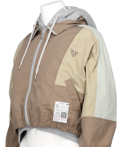 LAYERED NYLON PARKA