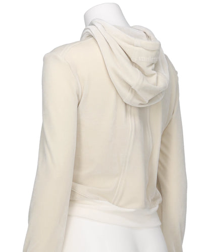SOFT VELOUR HOODIE