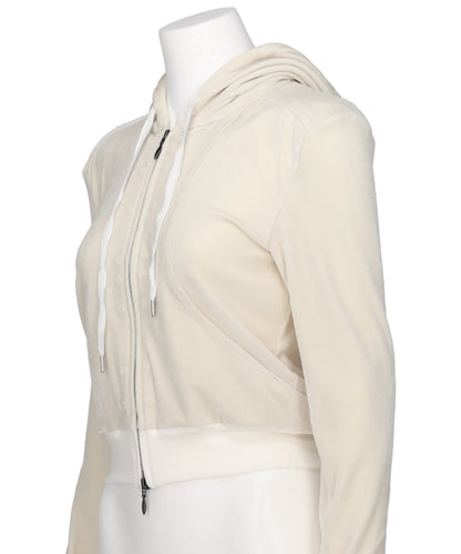SOFT VELOUR HOODIE