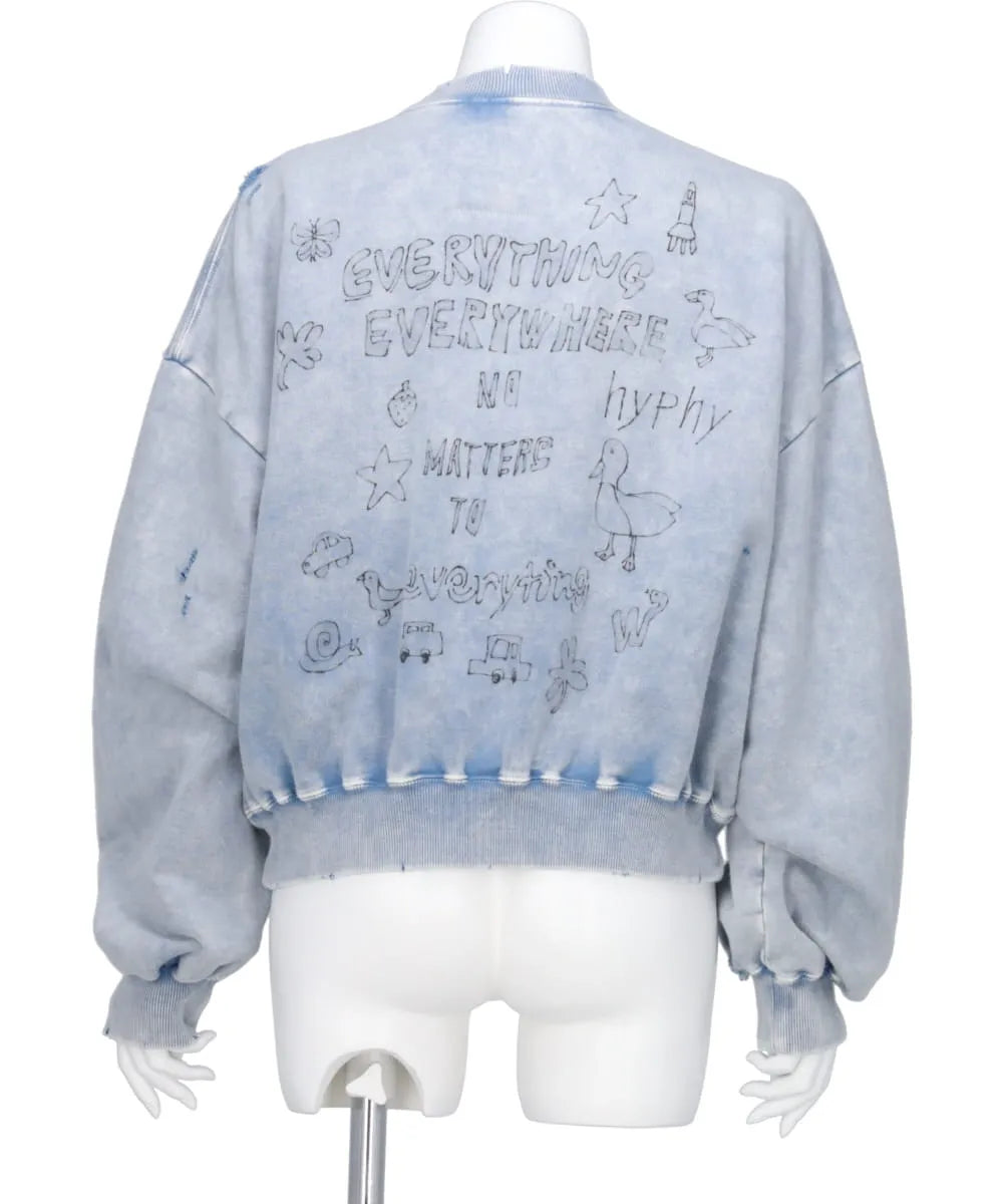 BLEACHED PULLOVER – MIDWEST ONLINE STORE