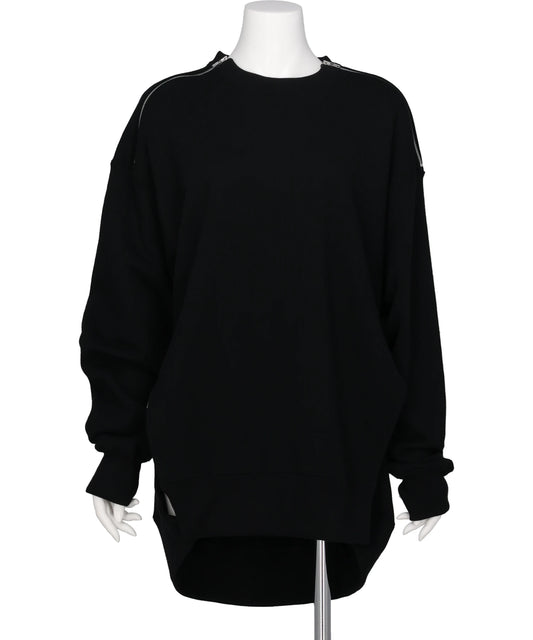 POOLDE（プールデ）SINATRA STRIPE SWEAT TOP