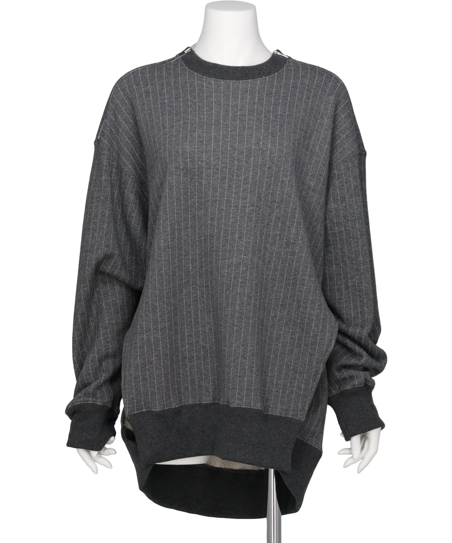 POOLDE（プールデ）SINATRA STRIPE SWEAT TOP