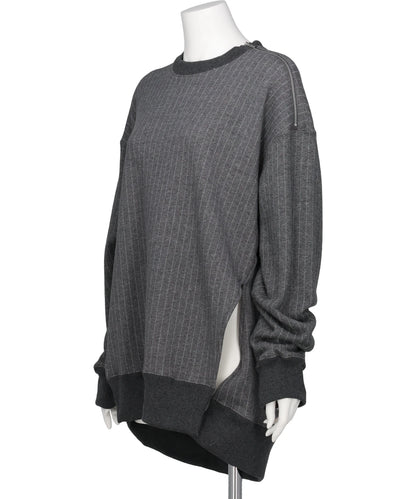 SINATRA STRIPE SWEAT TOP