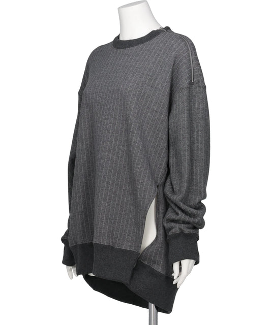 SINATRA STRIPE SWEAT TOP