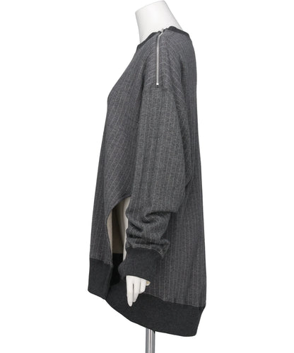 SINATRA STRIPE SWEAT TOP