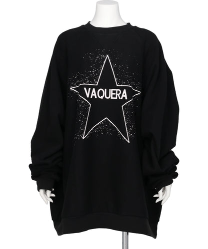VAQUERA NYC（ヴァケラ）OVERSIZED SWEAT SHIRT KNIT