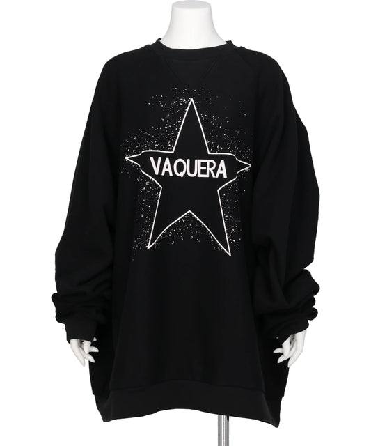 VAQUERA NYC（ヴァケラ）OVERSIZED SWEAT SHIRT KNIT