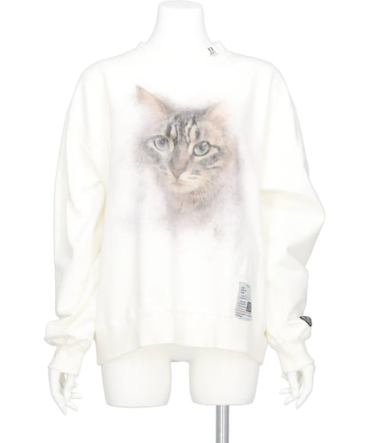 Maison MIHARA YASUHIRO(メゾンミハラヤスヒロ) 2026SS CAT PRINTED PULLOVER K16PO752