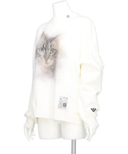 CAT PRINTED PULLOVER