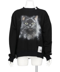 CAT PRINTED PULLOVER