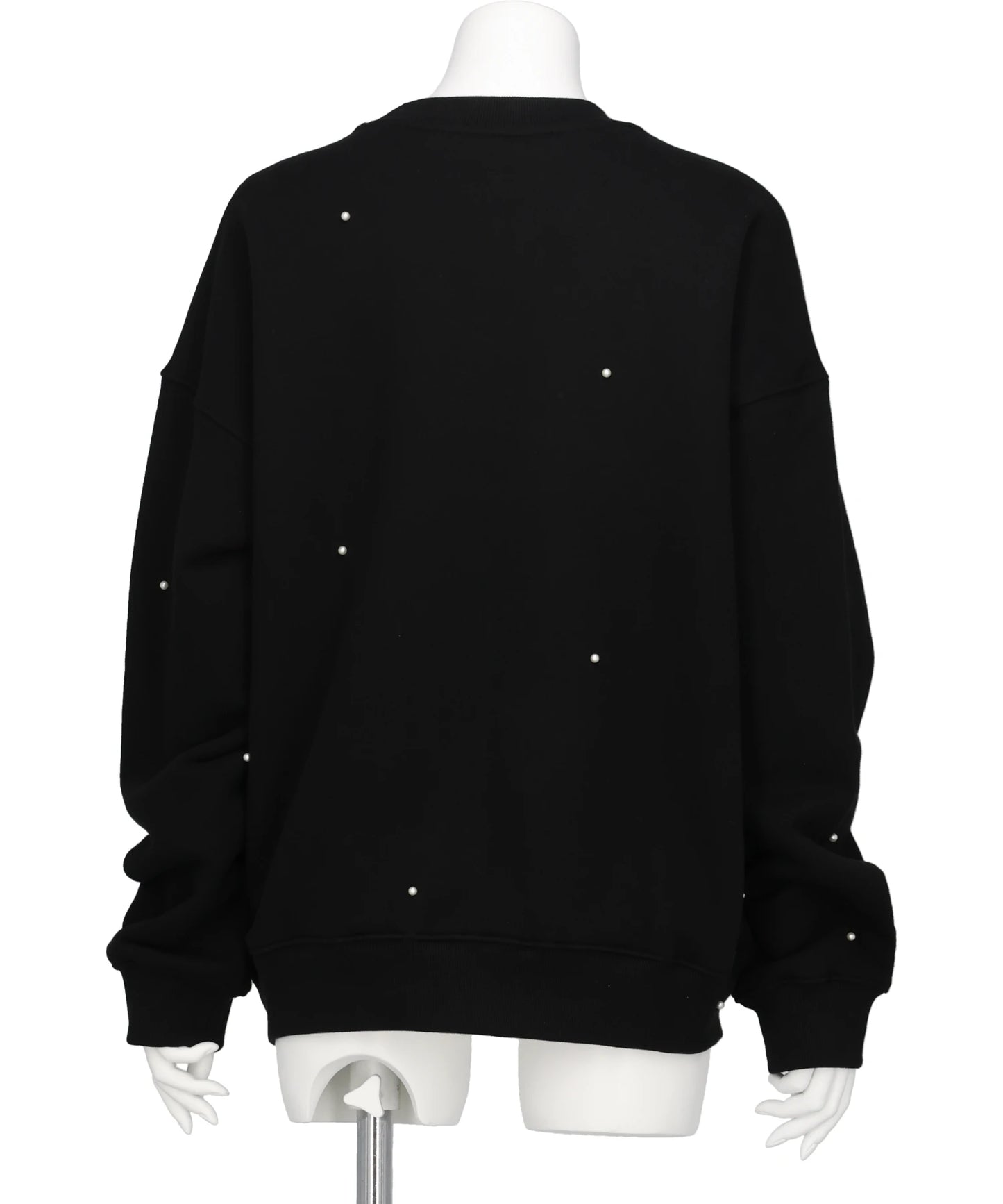 PEARL EMBELLISHED UNIVERSE SWEATSHIRT