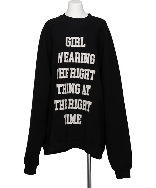 OVERSIZED SWEATSHIRT