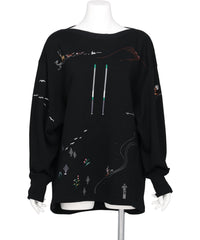 LANDSCAPE EMBROIDERY SWEATSHIRT