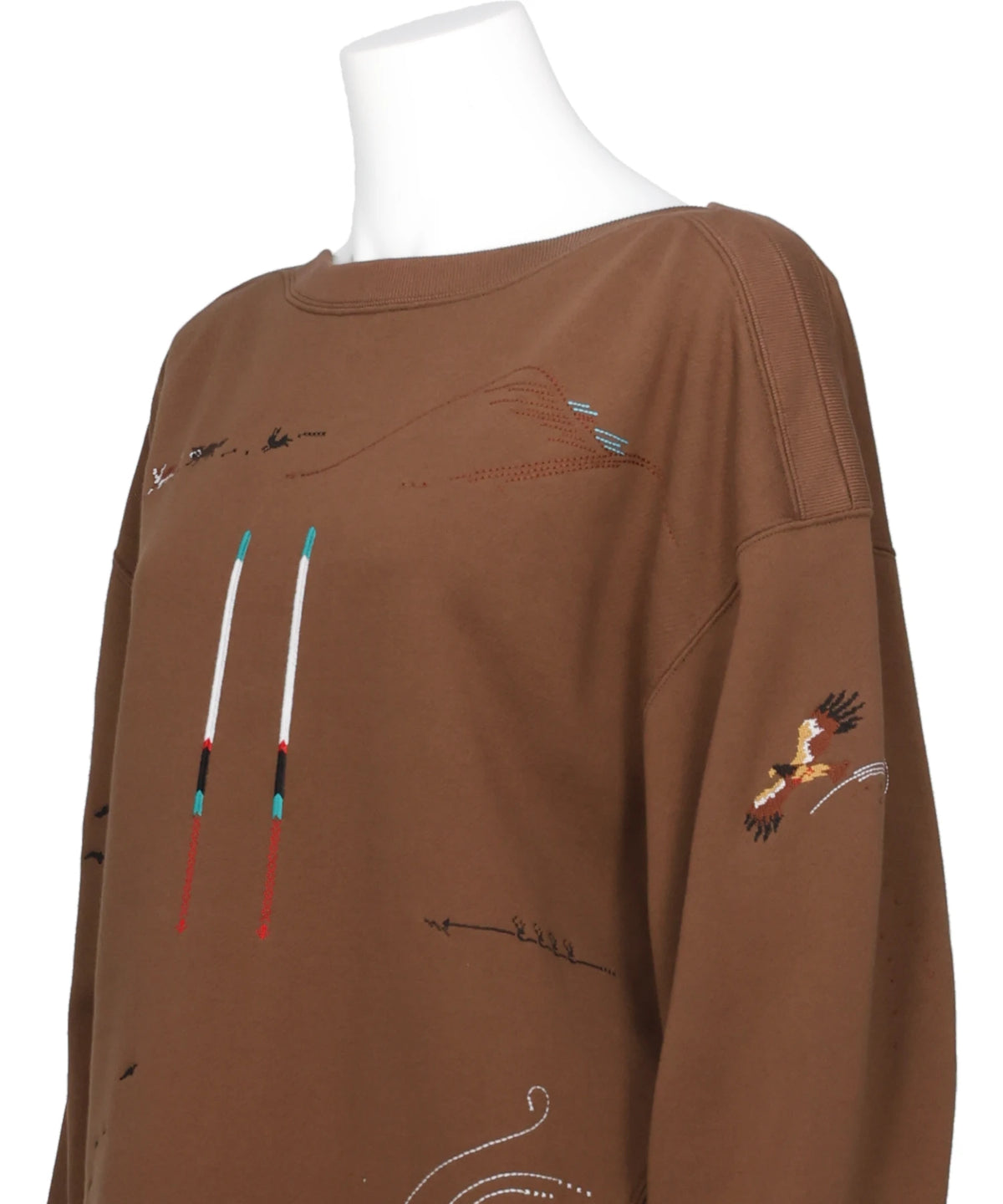 LANDSCAPE EMBROIDERY SWEATSHIRT