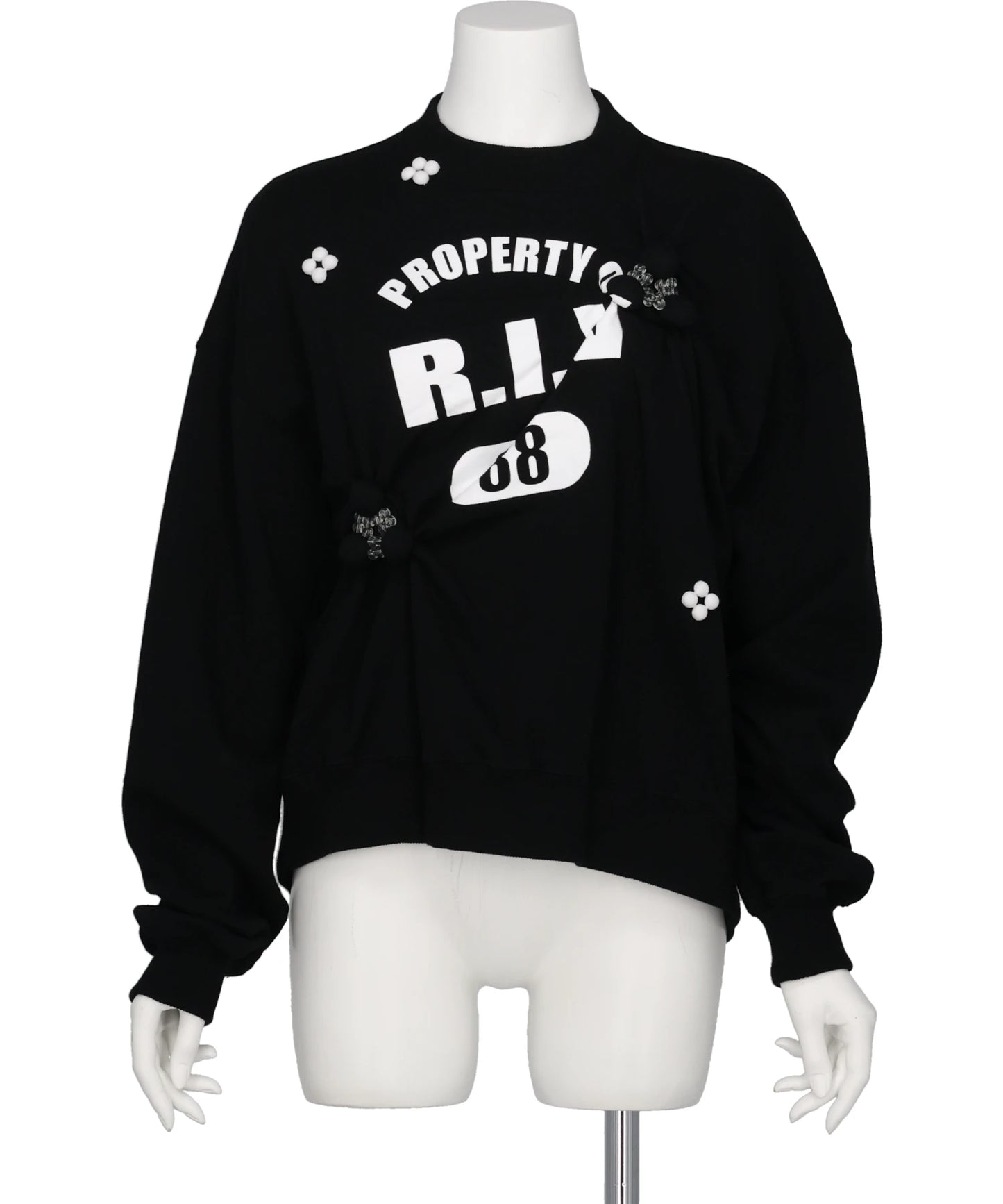 RIV NOBUHIKO(リブ ノブヒコ) HUGO DRAPE SWEATSHIRT