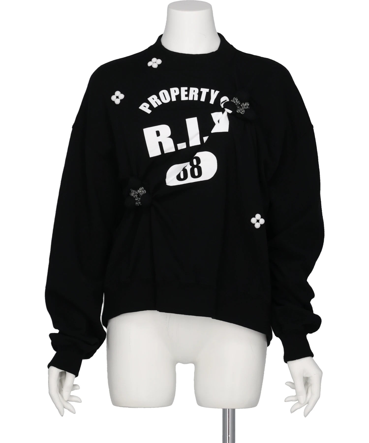 RIV NOBUHIKO(リブ ノブヒコ) HUGO DRAPE SWEATSHIRT