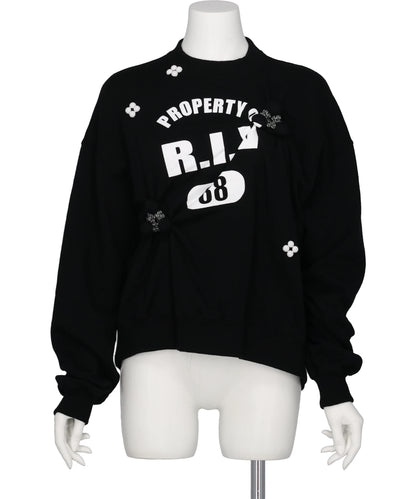 RIV NOBUHIKO(リブ ノブヒコ) HUGO DRAPE SWEATSHIRT