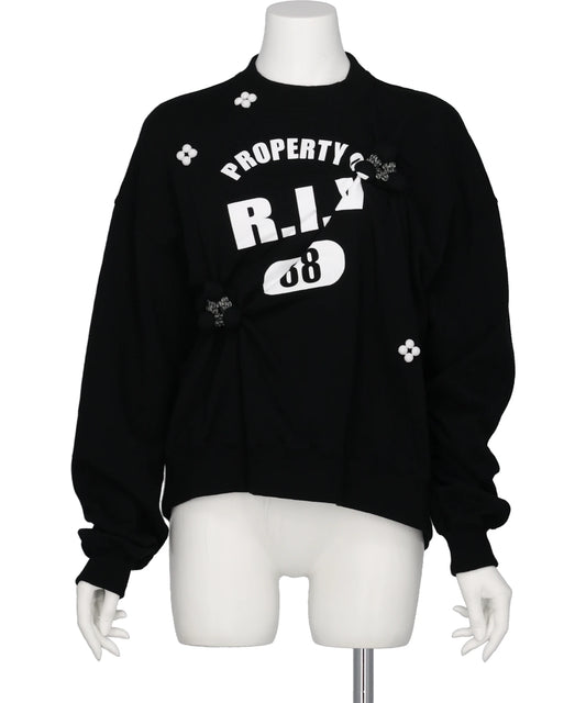RIV NOBUHIKO(リブ ノブヒコ) HUGO DRAPE SWEATSHIRT