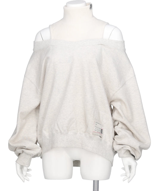 Maison MIHARA YASUHIRO(メゾンミハラヤスヒロ) 2026AW LAYERED PULLOVER B17PO562
