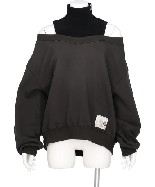 Maison MIHARA YASUHIRO(メゾンミハラヤスヒロ) 2026AW LAYERED PULLOVER B17PO562