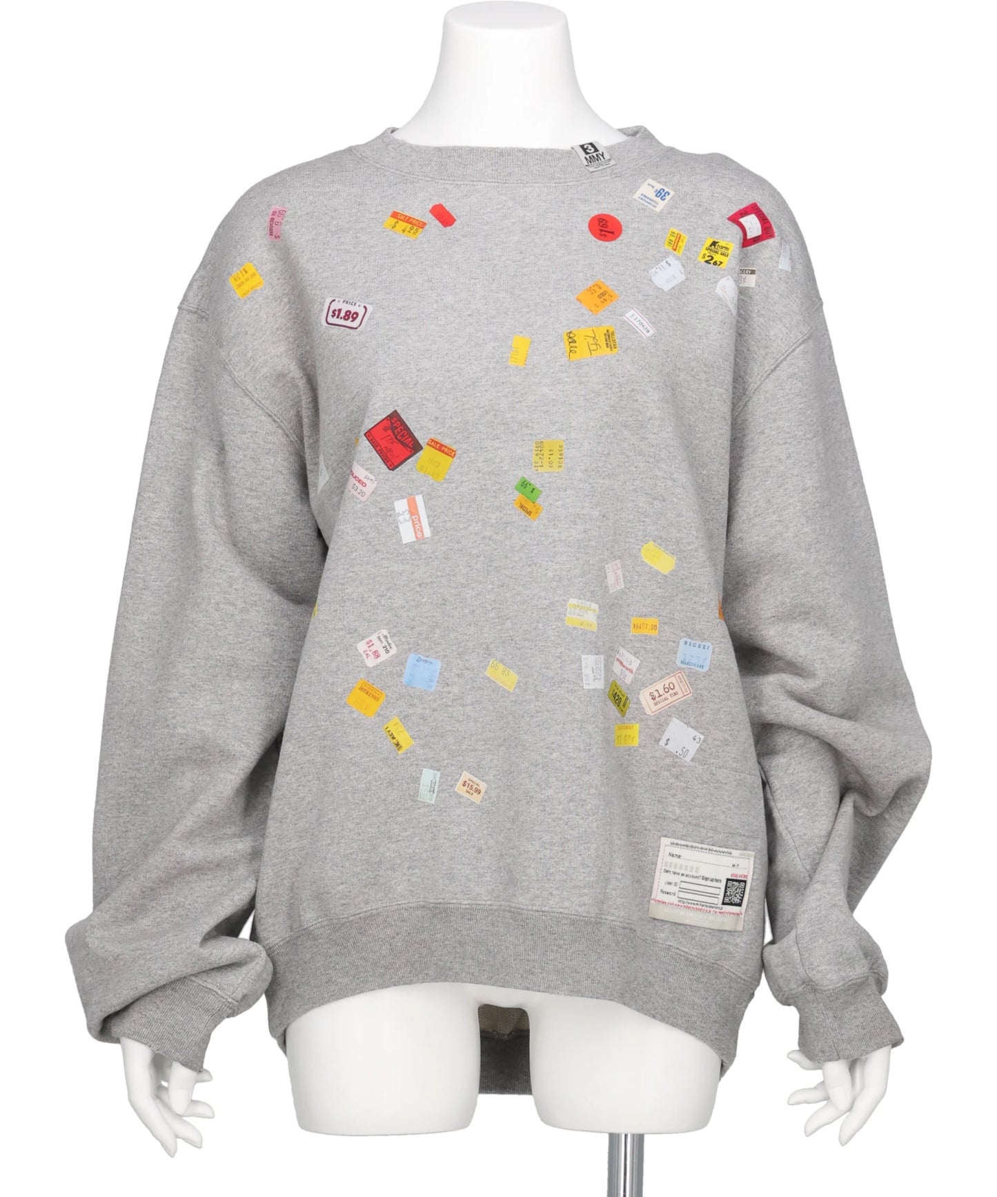 PRICE STICKER PULLOVER