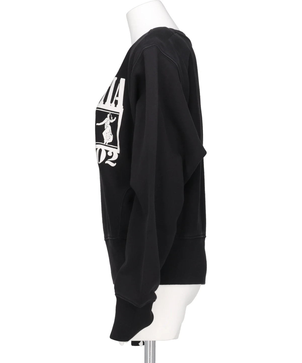 SHOULDER PAD SWEATSHIRT KNIT