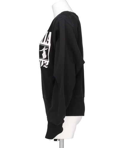 SHOULDER PAD SWEATSHIRT KNIT