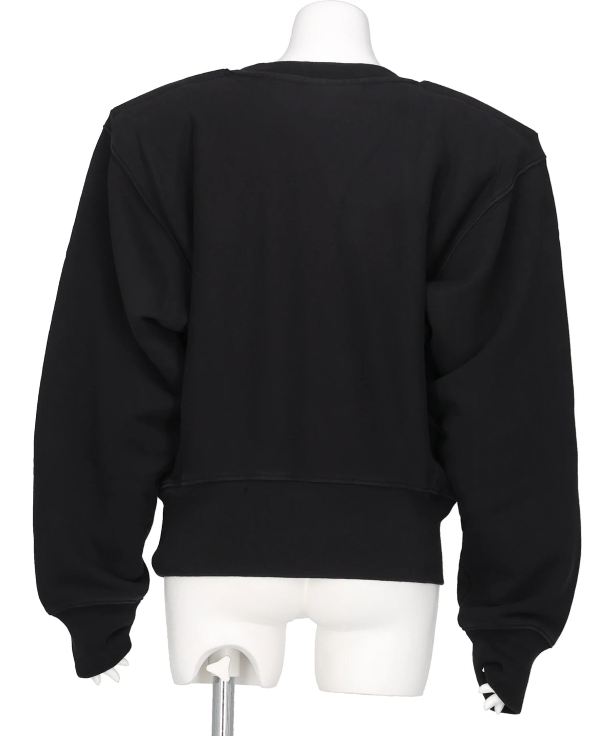 SHOULDER PAD SWEATSHIRT KNIT