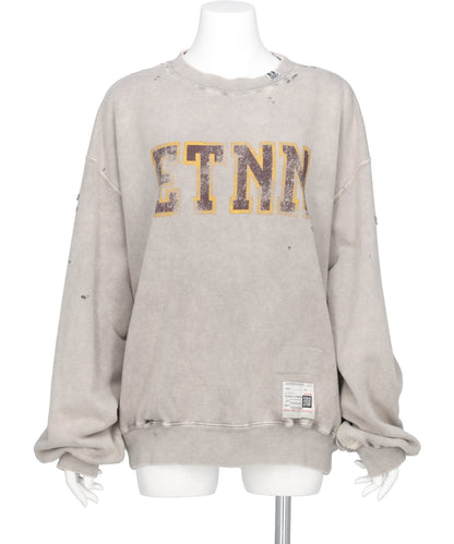 Maison MIHARA YASUHIRO(メゾンミハラヤスヒロ) 2026AW BLEACHED COLLAGE PRINT PULLOVER B17PO552