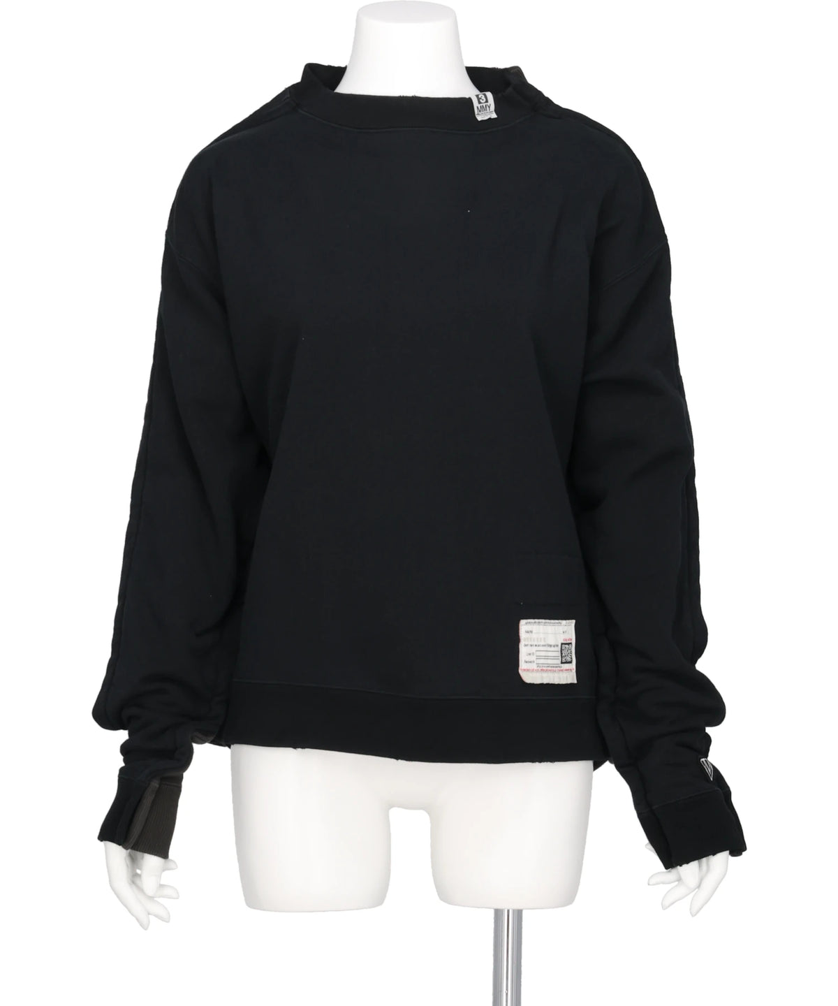 Maison MIHARA YASUHIRO(メゾンミハラヤスヒロ) 2026AW COMBINED SWEAT PULLOVER　B17PO571