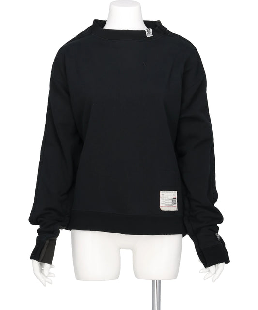Maison MIHARA YASUHIRO(メゾンミハラヤスヒロ) 2026AW COMBINED SWEAT PULLOVER　B17PO571
