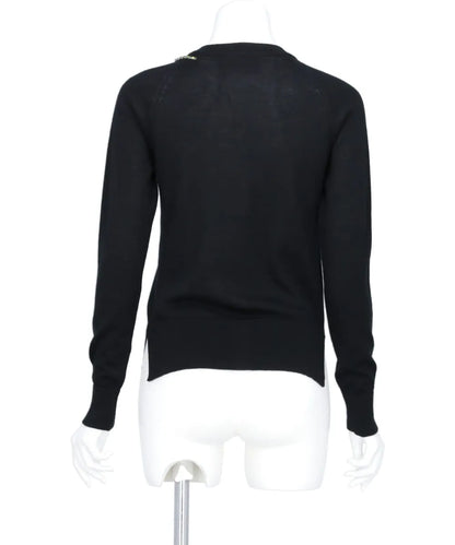 CLASSIC LONG SLEEVE CARDIGAN W/TURBO EMB