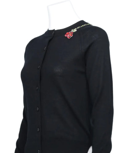 CLASSIC LONG SLEEVE CARDIGAN W/TURBO EMB