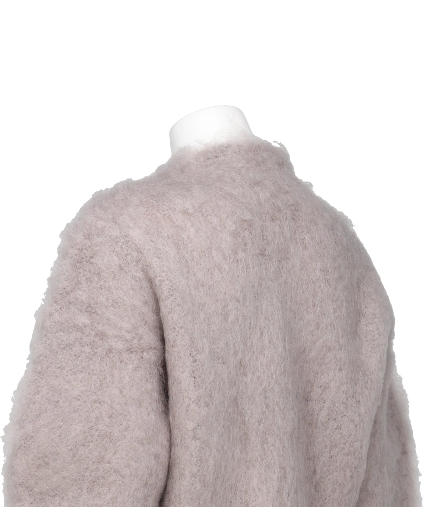 FUR KNITTED CARDIGAN
