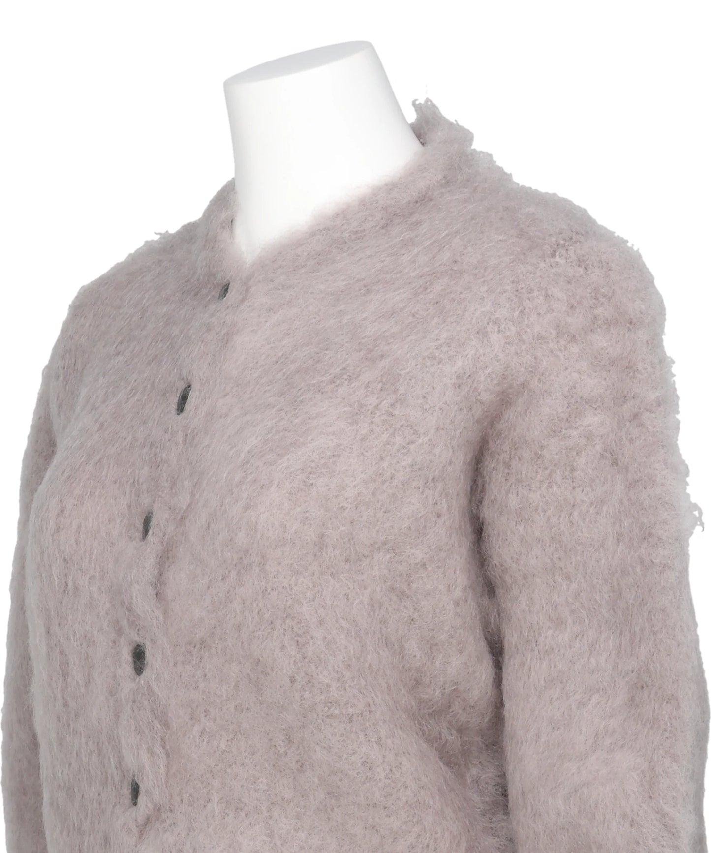 FUR KNITTED CARDIGAN