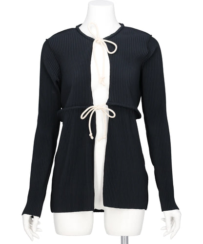 CRISP ROPE CARDIGAN