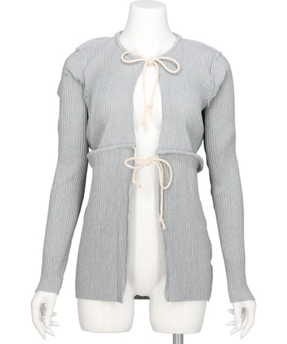 CRISP ROPE CARDIGAN