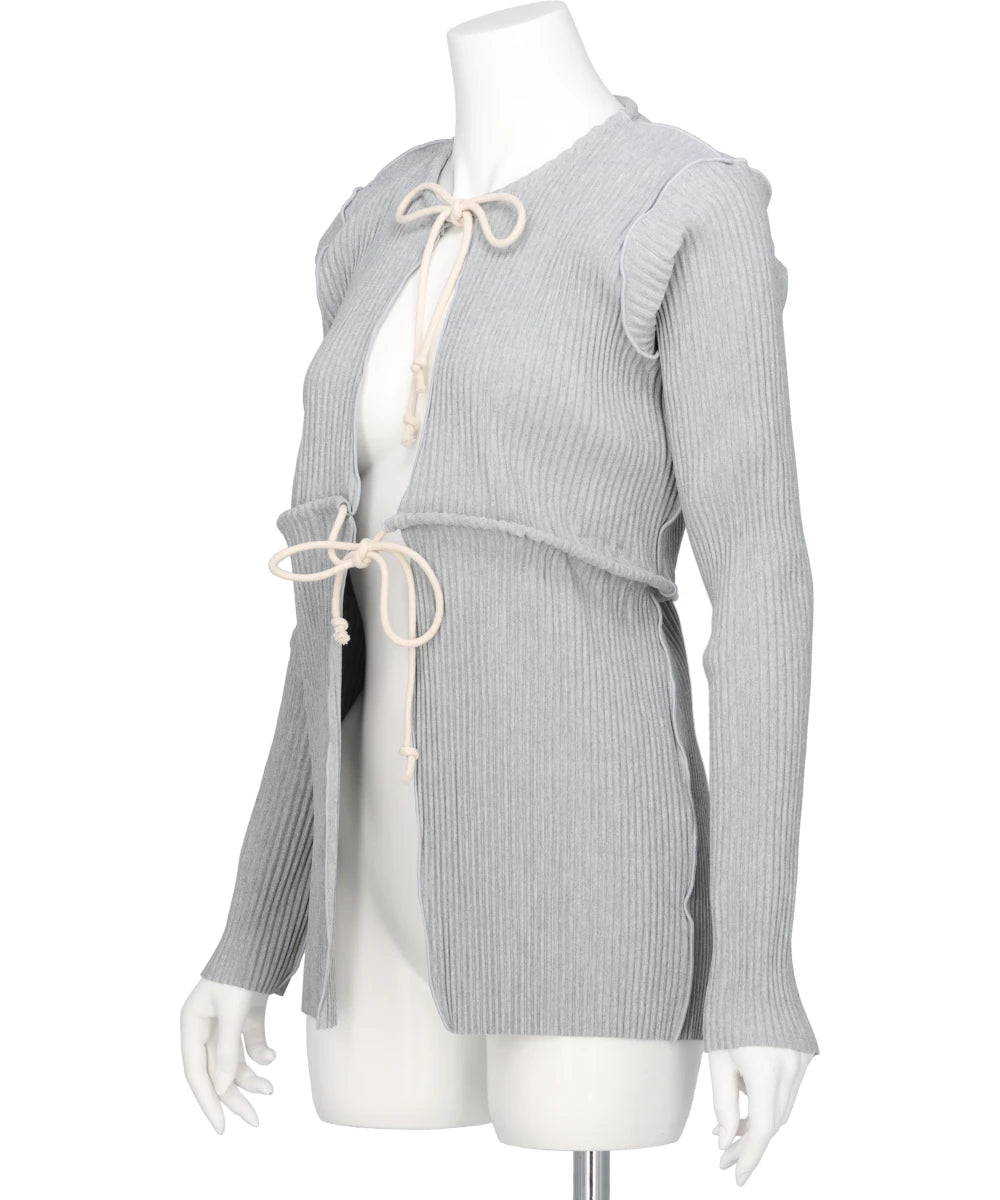 CRISP ROPE CARDIGAN