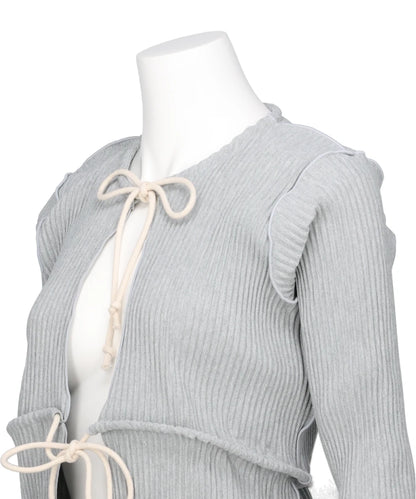 CRISP ROPE CARDIGAN