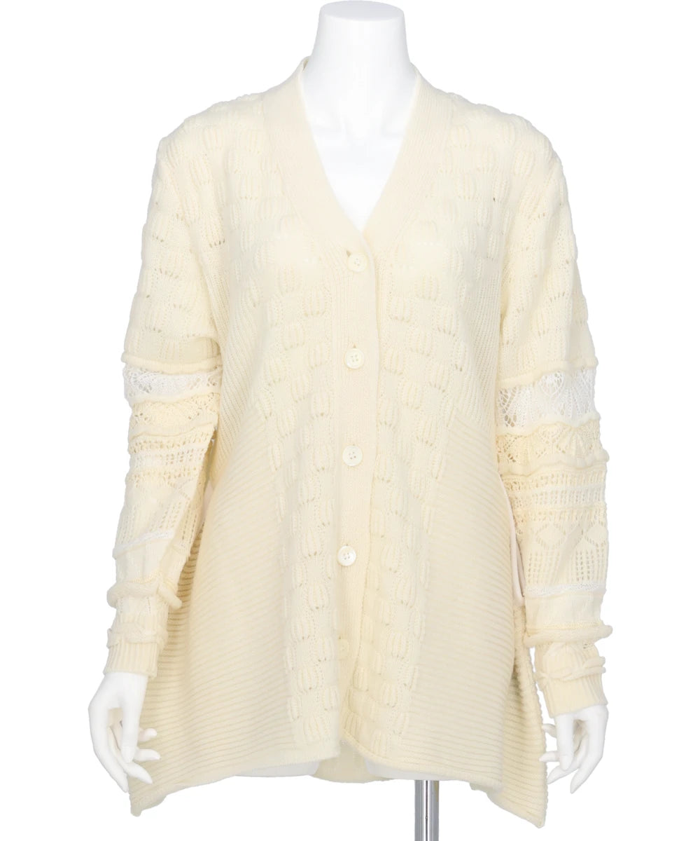 CRAZY KNIT CARDIGAN