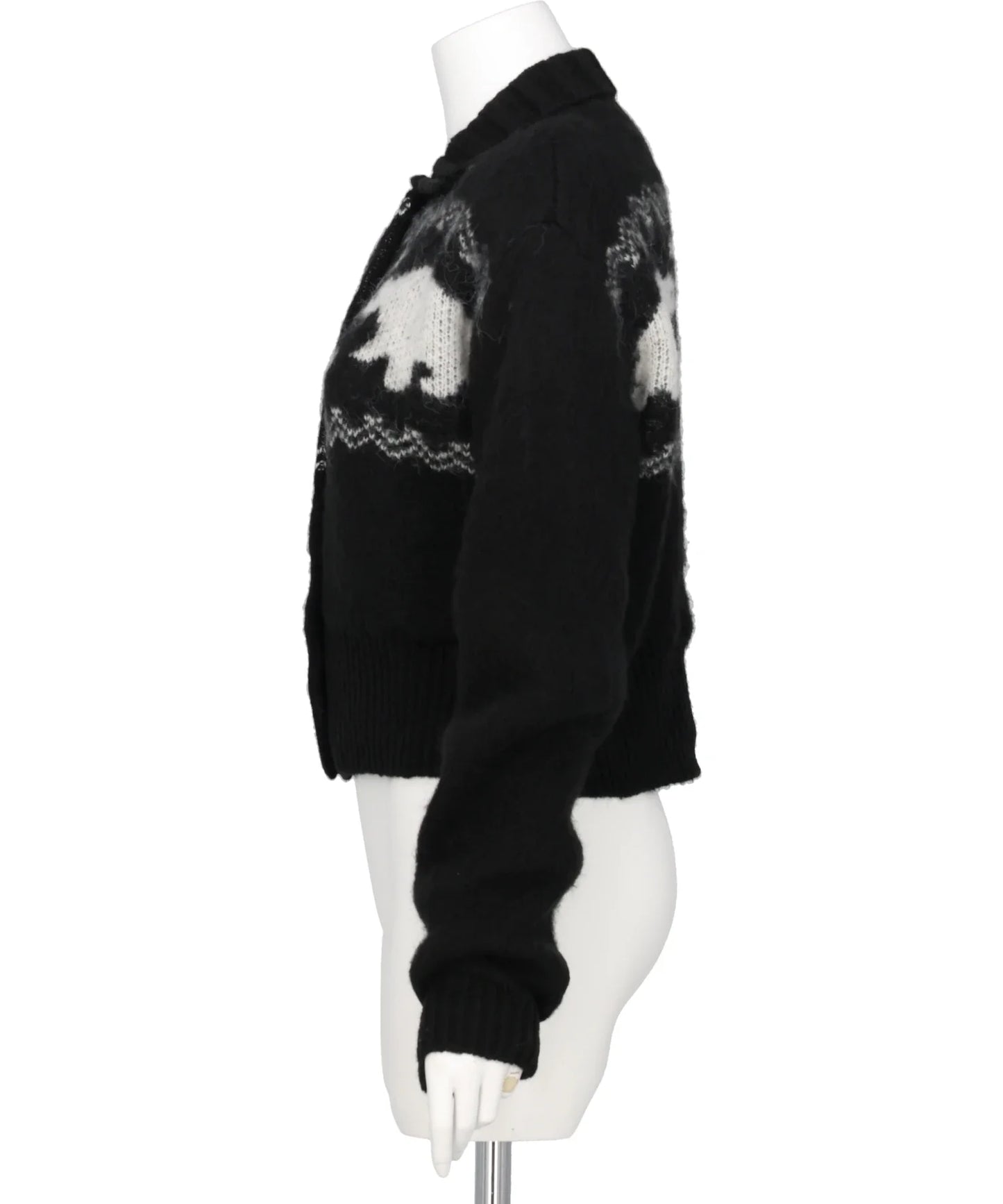 HEART NORDIC SHORT CARDIGAN