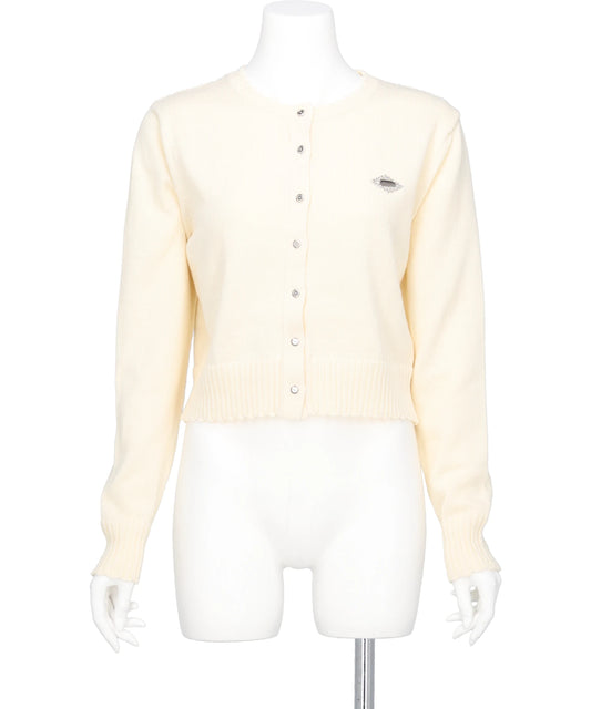 CUPID IN HEAVEN CROCHET KNIT CARDIGAN