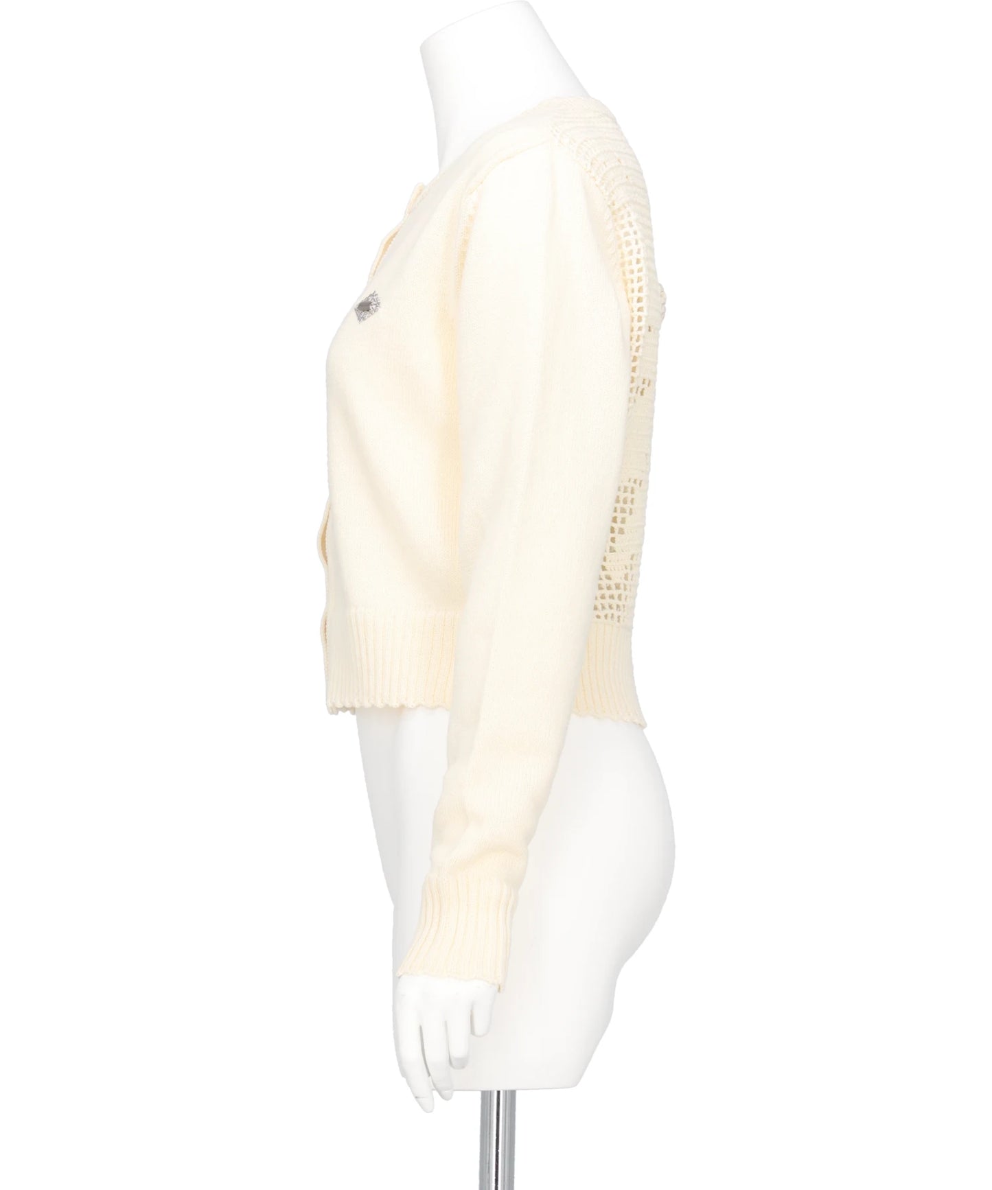 CUPID IN HEAVEN CROCHET KNIT CARDIGAN