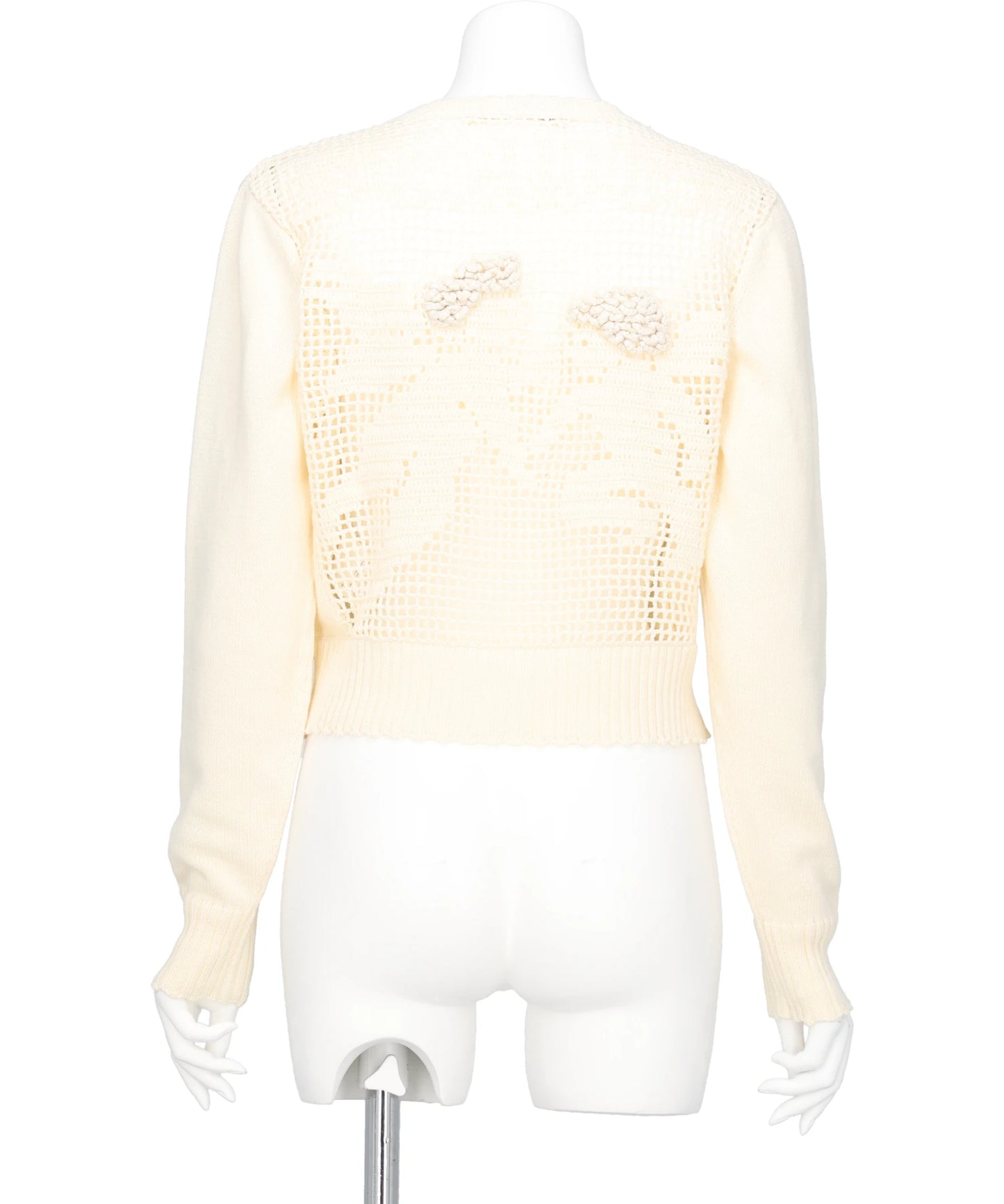 CUPID IN HEAVEN CROCHET KNIT CARDIGAN