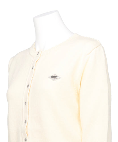 CUPID IN HEAVEN CROCHET KNIT CARDIGAN