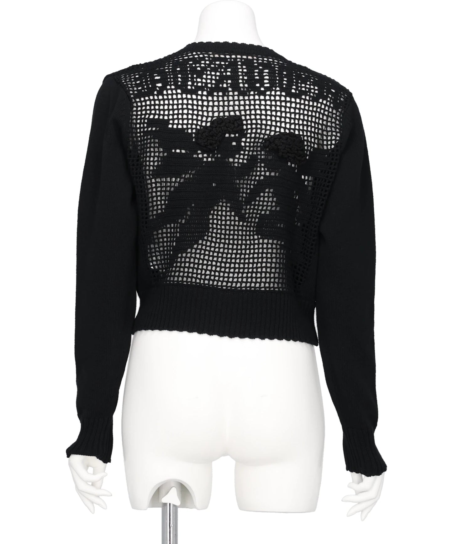 CUPID IN HEAVEN CROCHET KNIT CARDIGAN