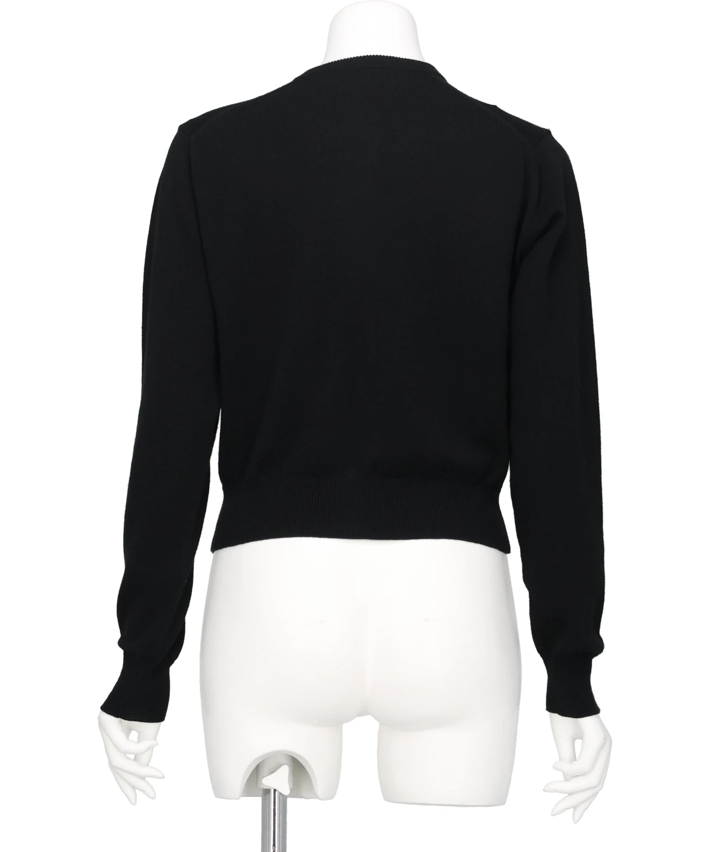 RIBBON TULLE PEARL EMBROIDERY CARDIGAN