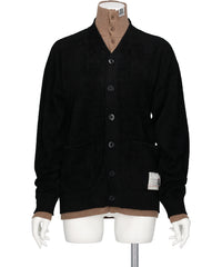 Maison MIHARA YASUHIRO(メゾンミハラヤスヒロ) LAYERED KNIT CARDIGAN